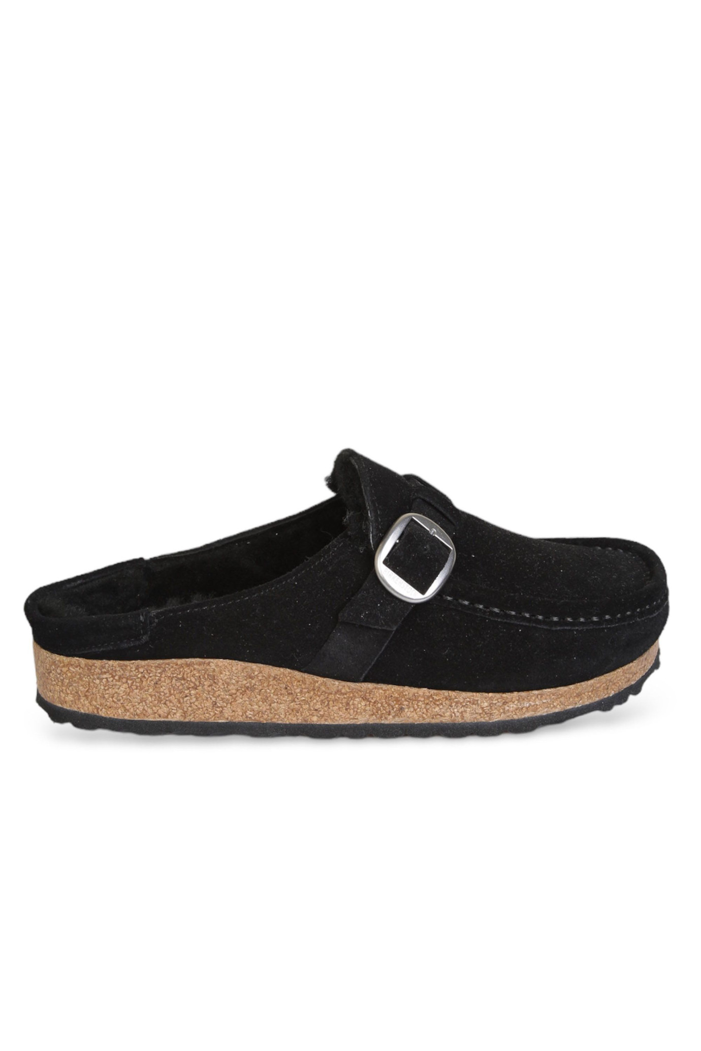 Buckley Shearling Sandals NERO