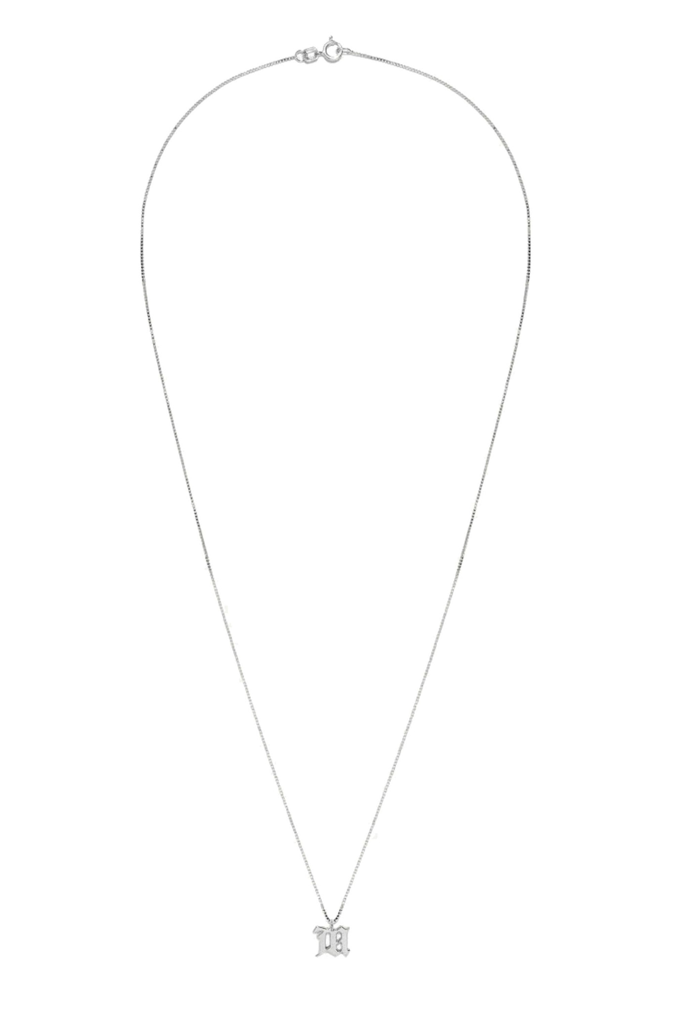 The M Necklace ARGENTO