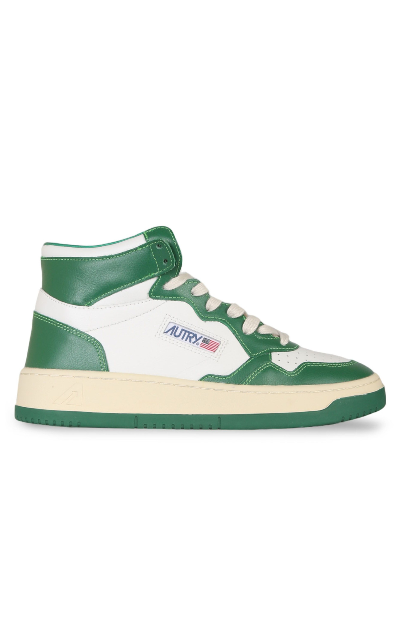 Medalist Mid Bicolor Green Sneakers VERDE