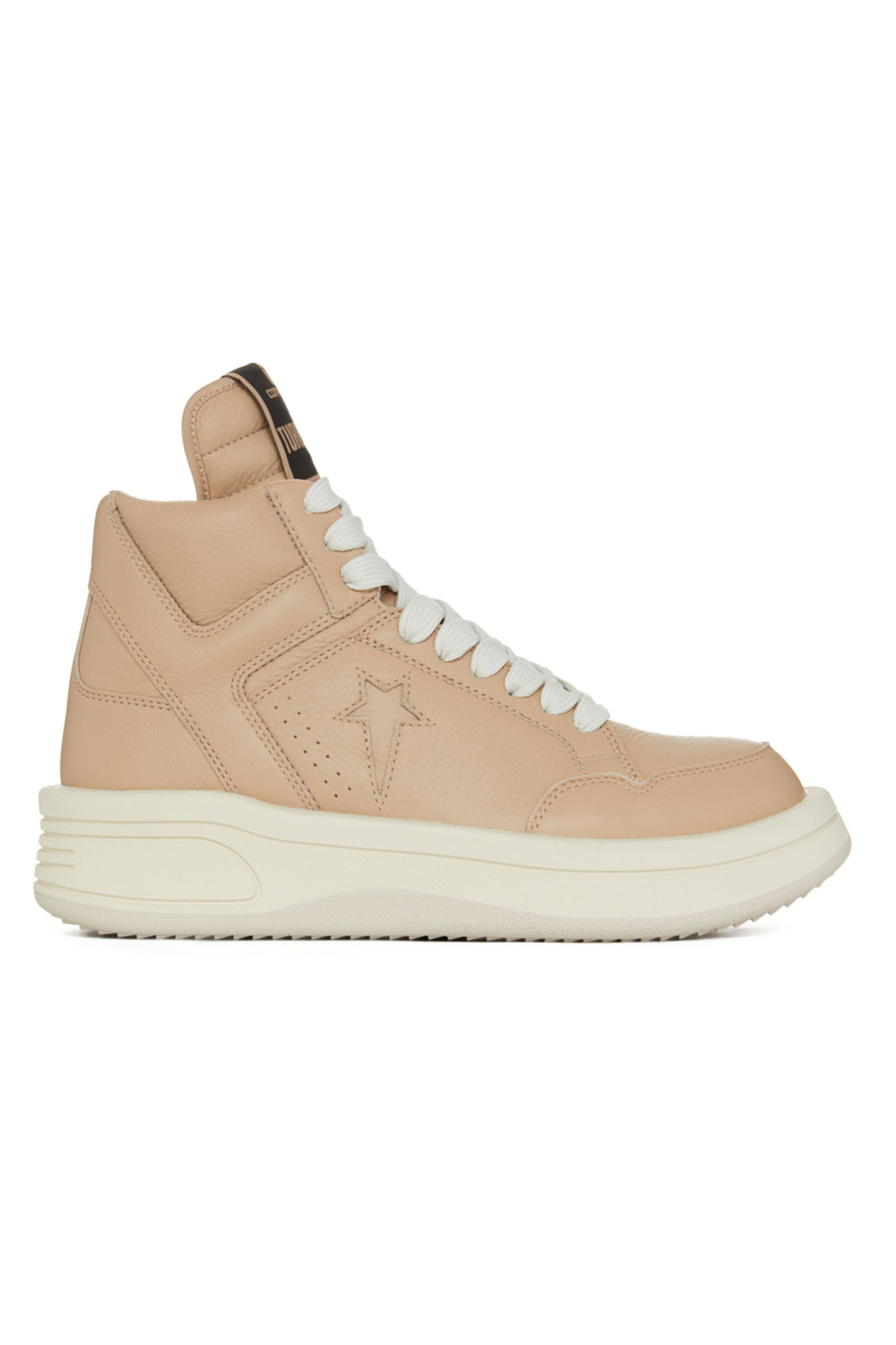 Converse x DRKSHDW Turbowpn Leather Shoes Beige