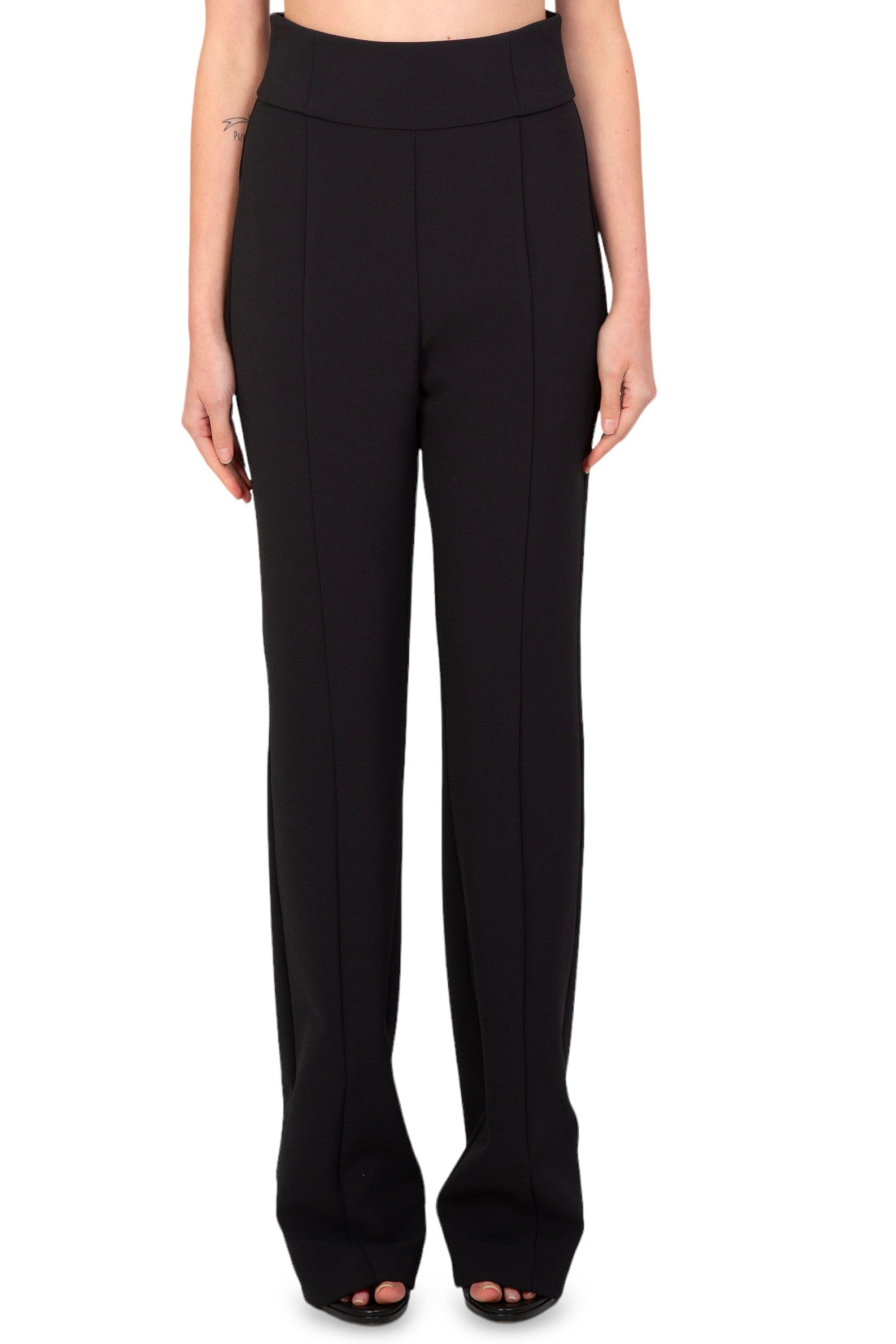 Solopaca Tech Flared Trousers NERO