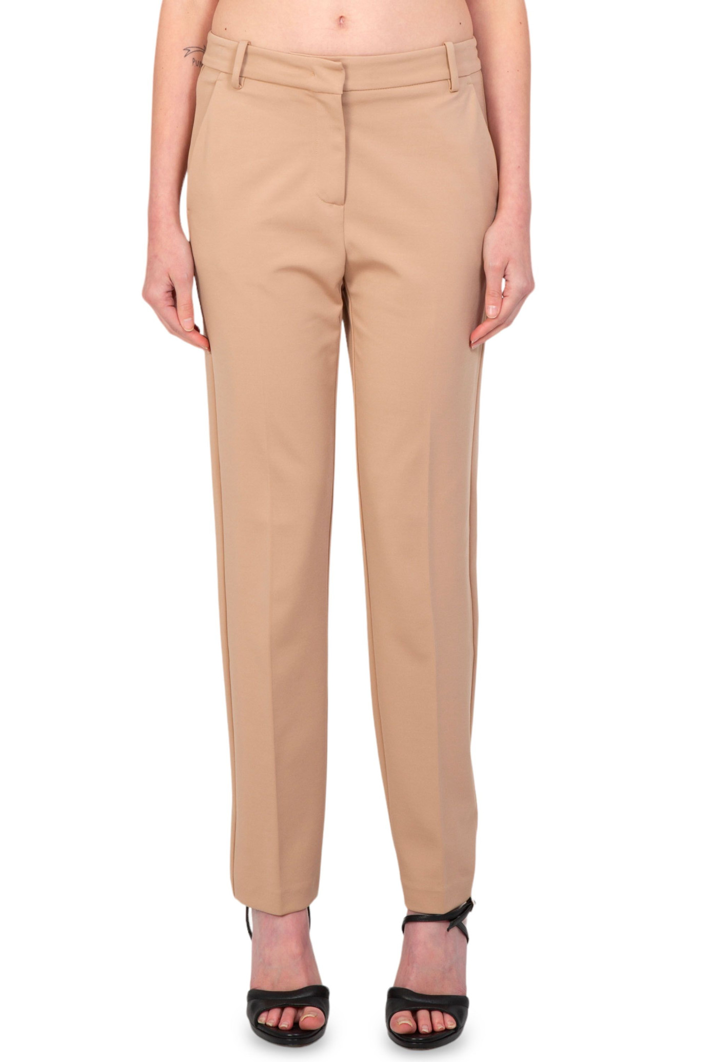 Bello Cigarette Trousers BEIGE