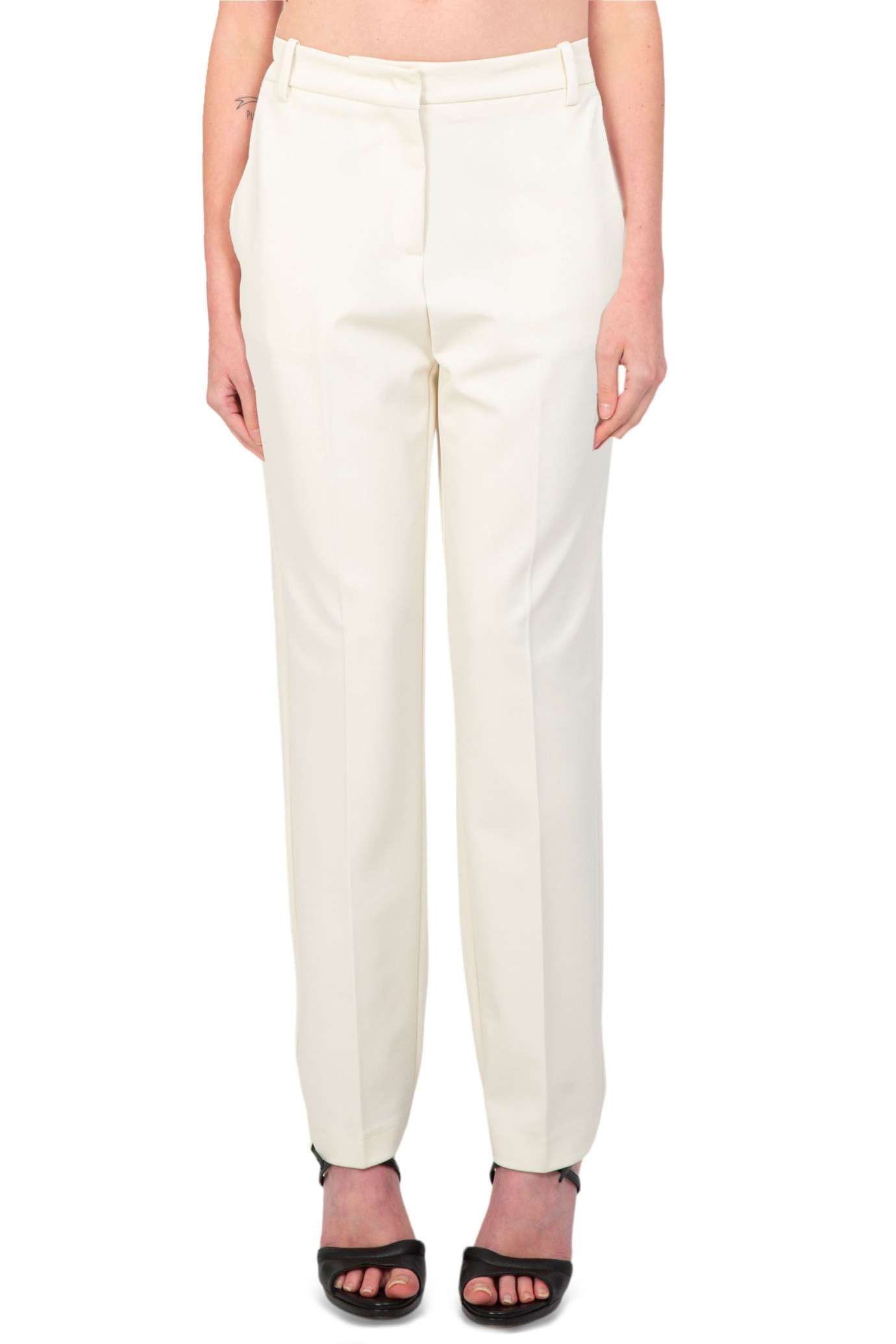 Bello Cigarette Trousers BIANCO