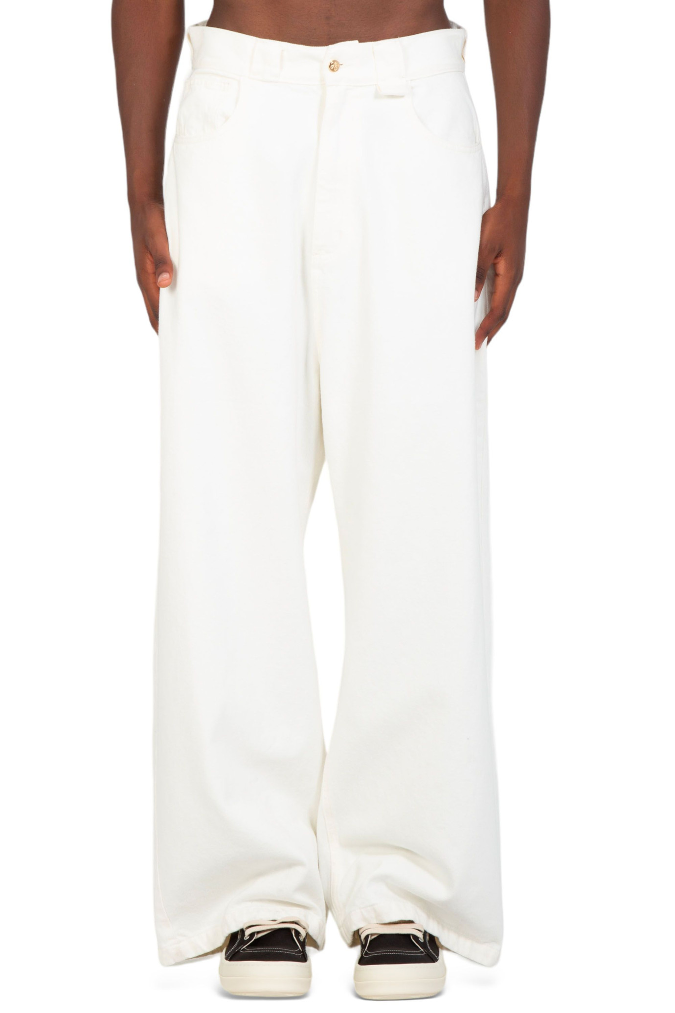 Santee Alley Loose Jeans BIANCO