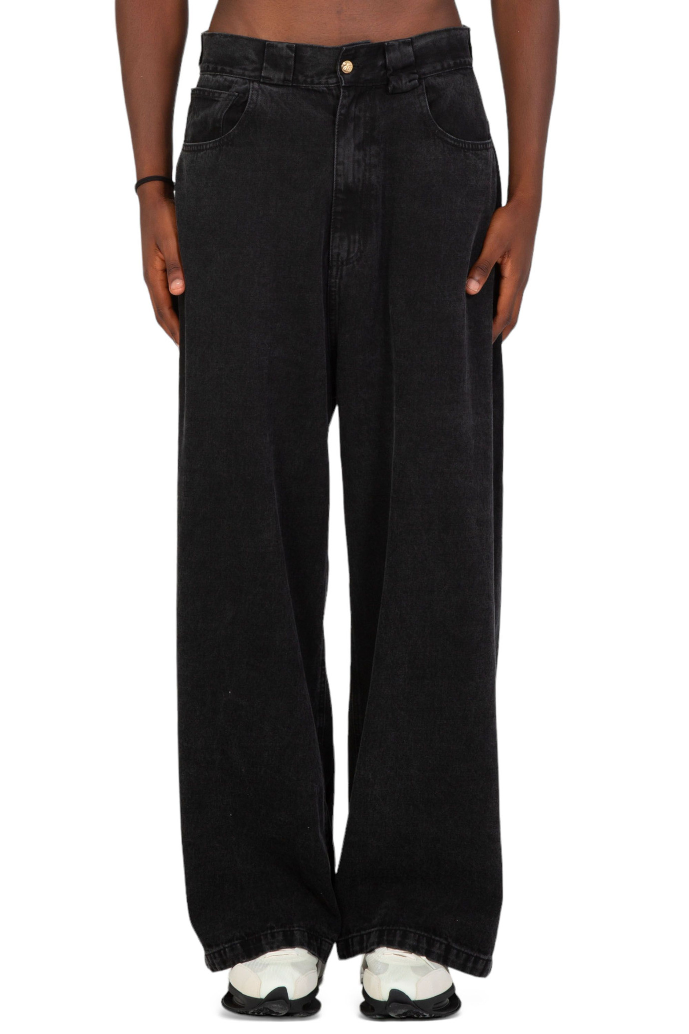 Santee Alley Loose Jeans NERO