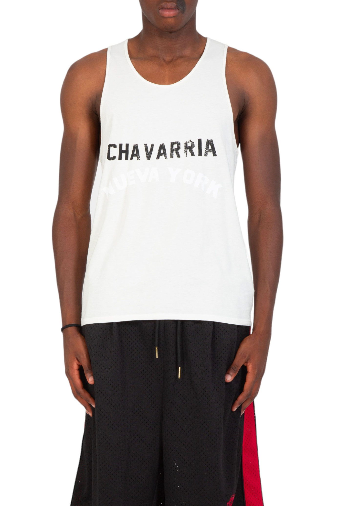 Graphic Logo Tank Top BIANCO