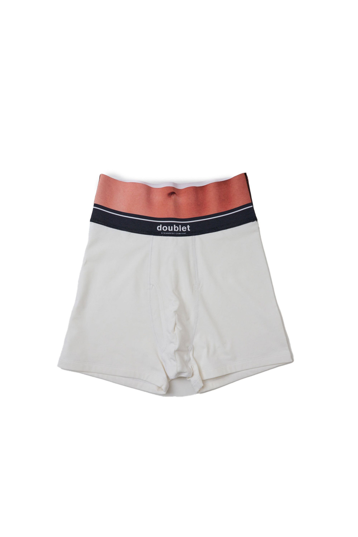 Trompe L'Oeil Boxer Pants BIANCO