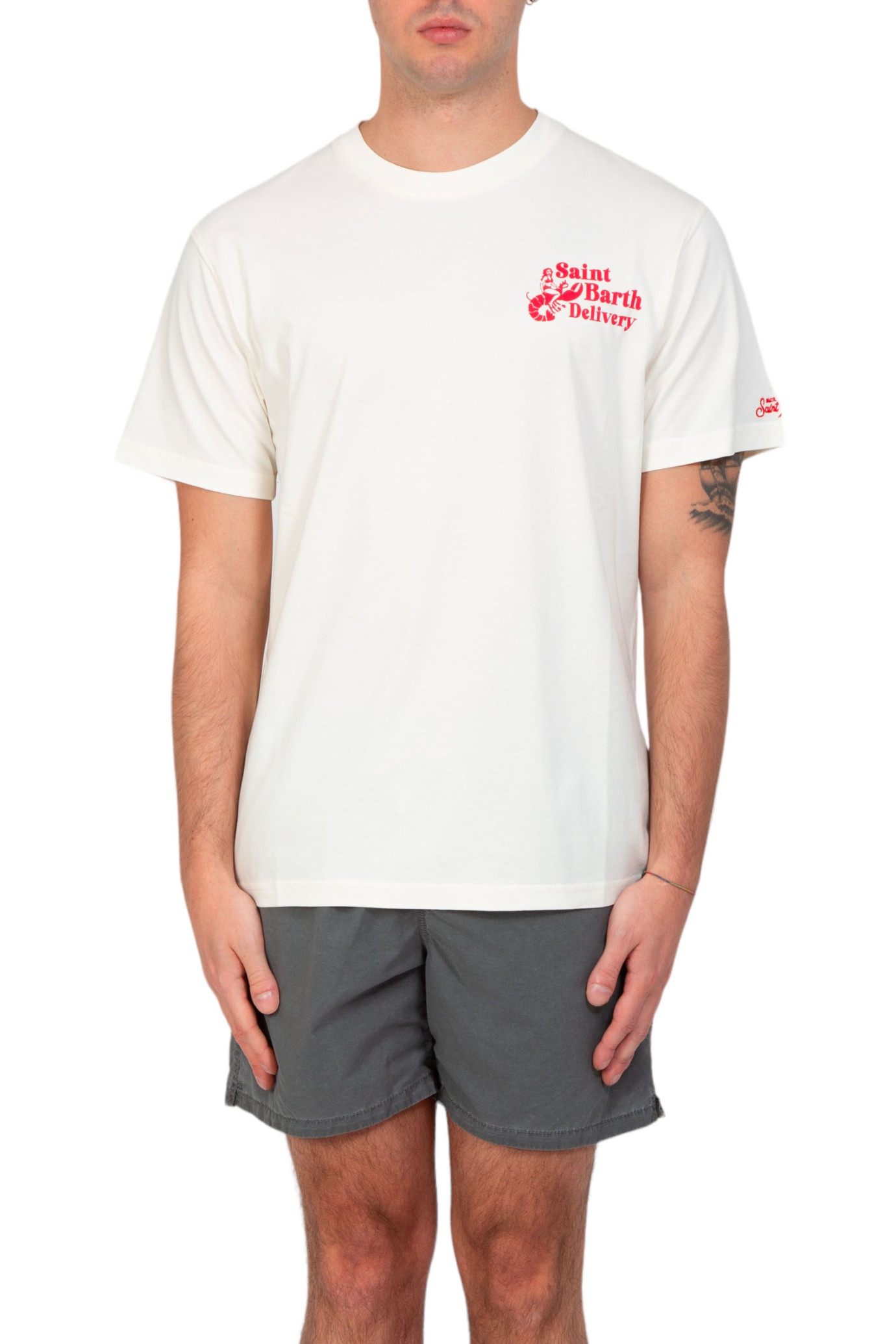 Lobster Delivery Tee BIANCO