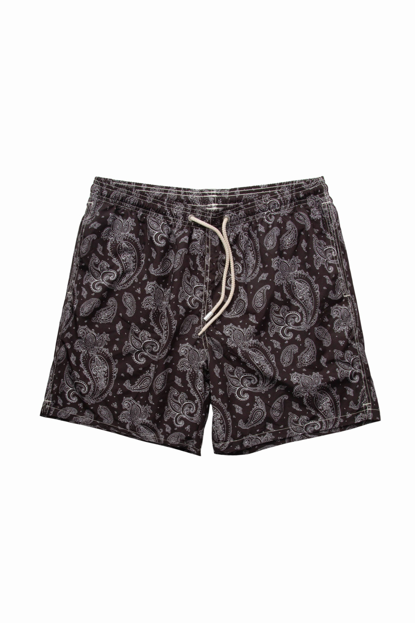 Elegant Paisley Swimshorts NERO