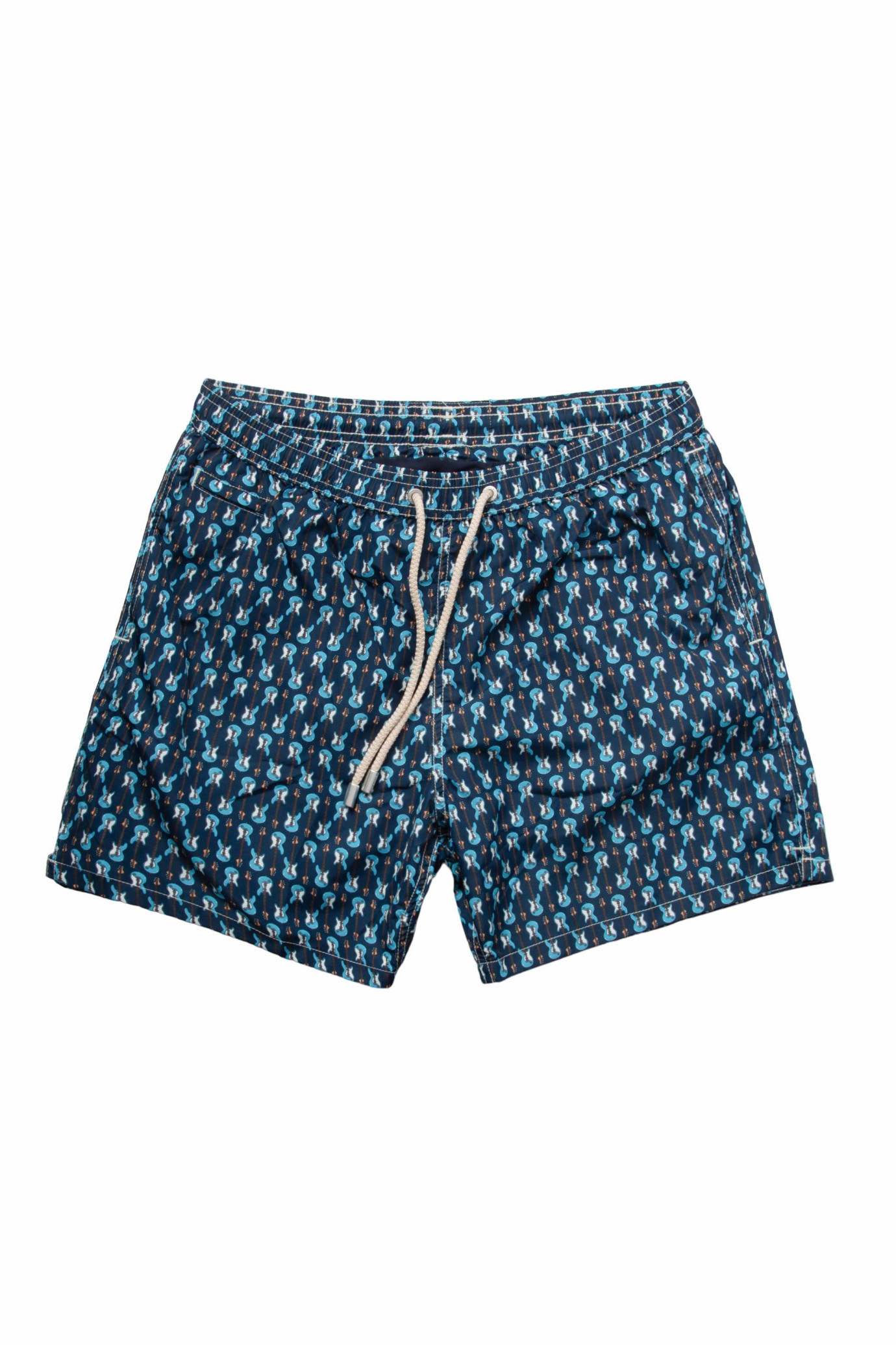 Guitar Micro Fantasy Swimshorts BLU