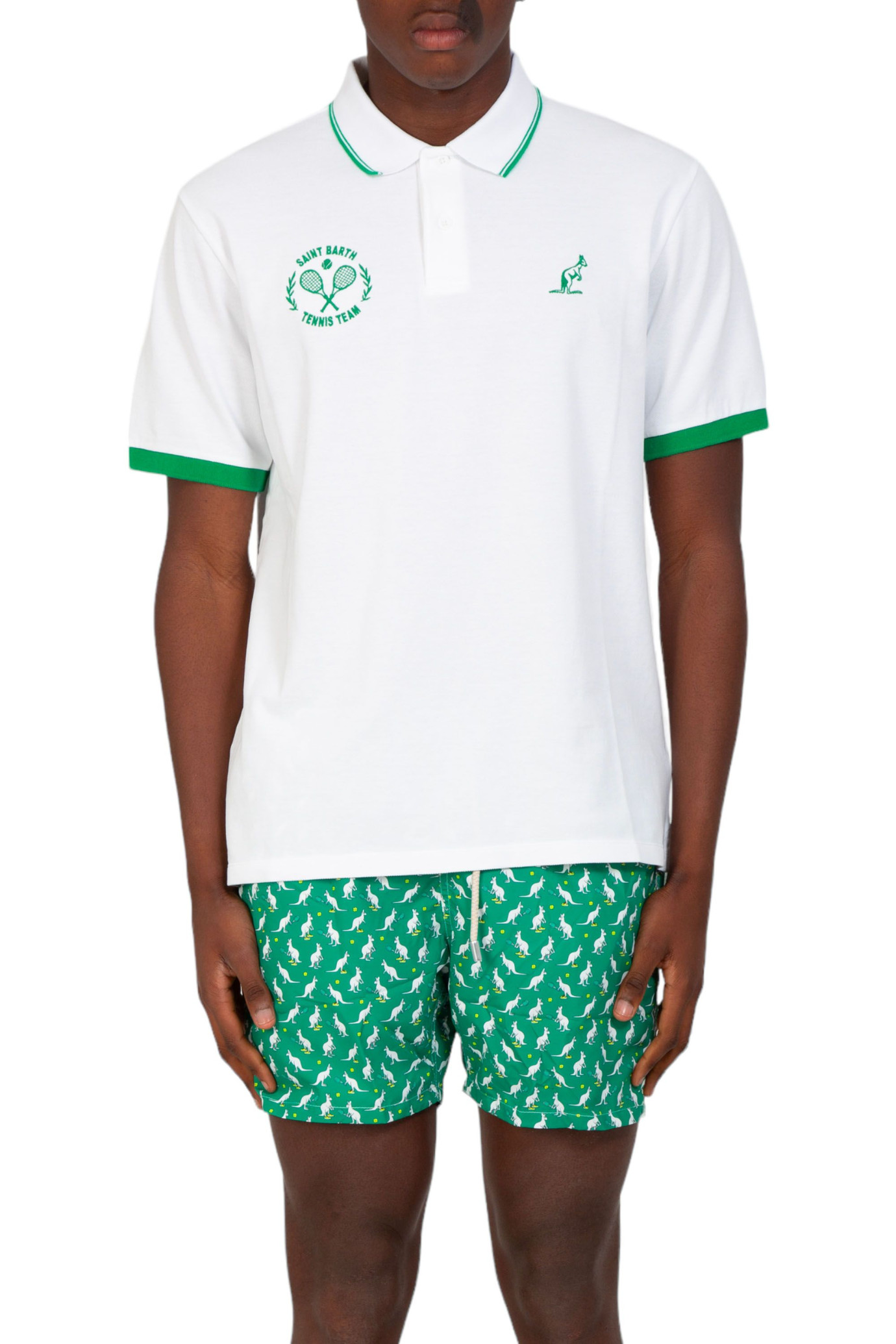 Australian Tennis Polo Shirt BIANCO