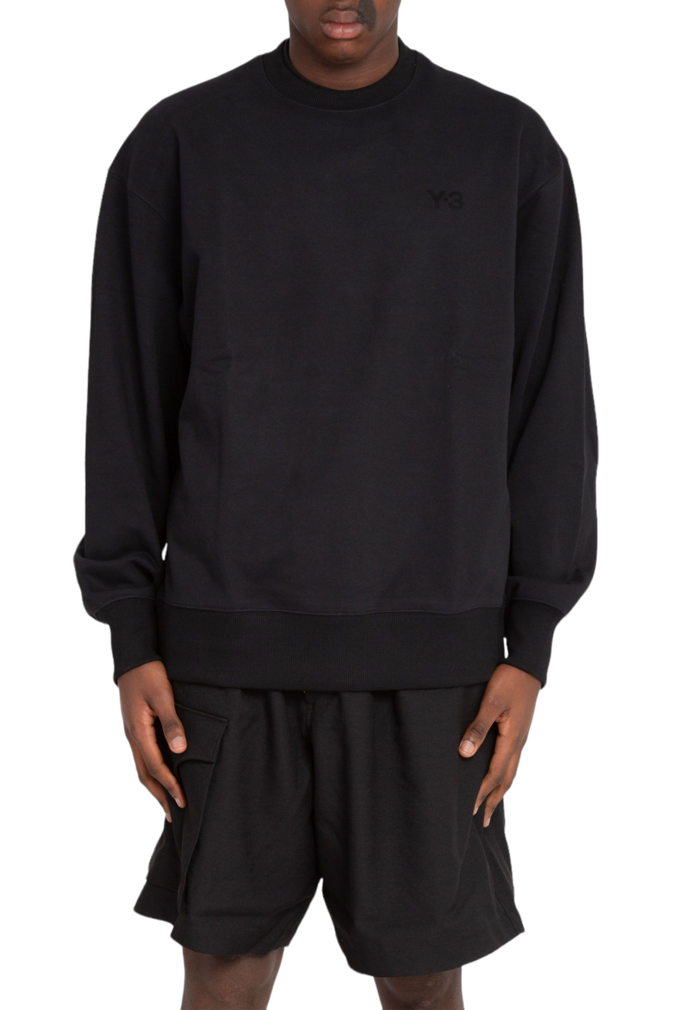 Classic French Terry Sweatshirt NERO