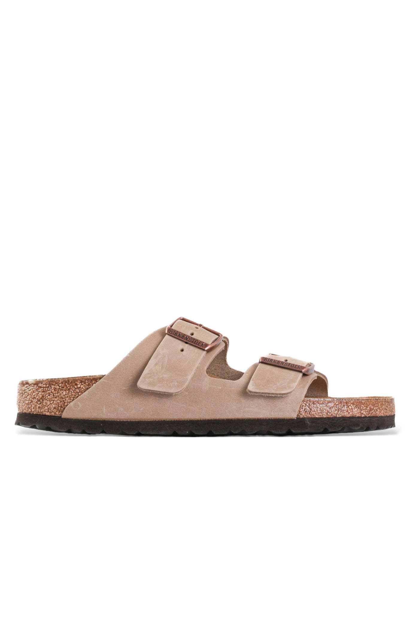 Arizona Tabacco Oiled Leather Sandals BEIGE