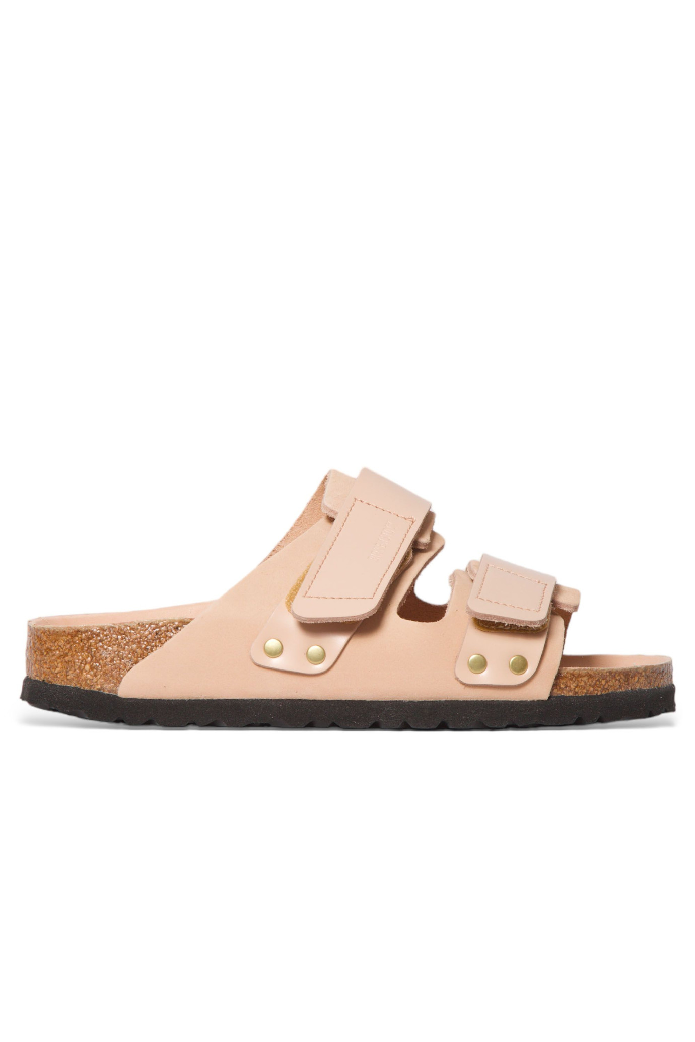 UJI Shiny Beige Nubuck Sandals BEIGE