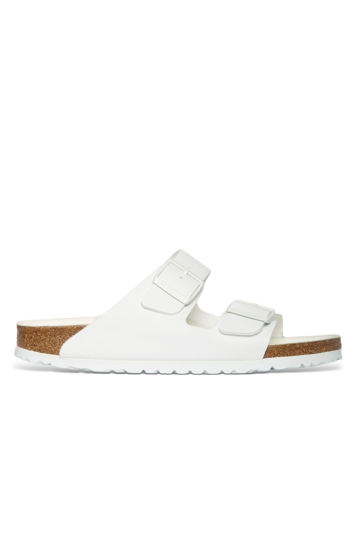 Arizona Triple White Birkoflor Sandals BIANCO